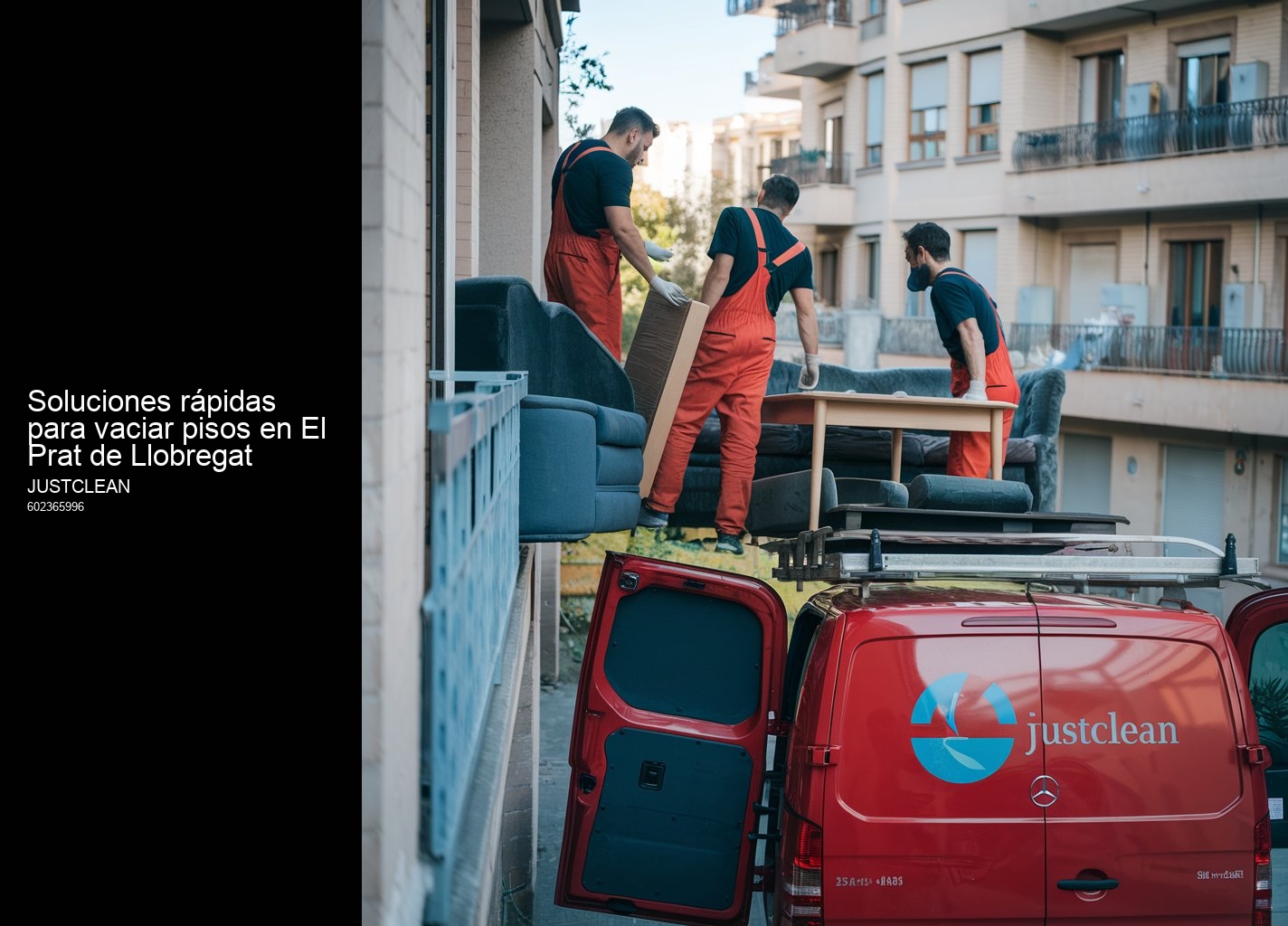 Soluciones rápidas para vaciar pisos en El Prat de Llobregat