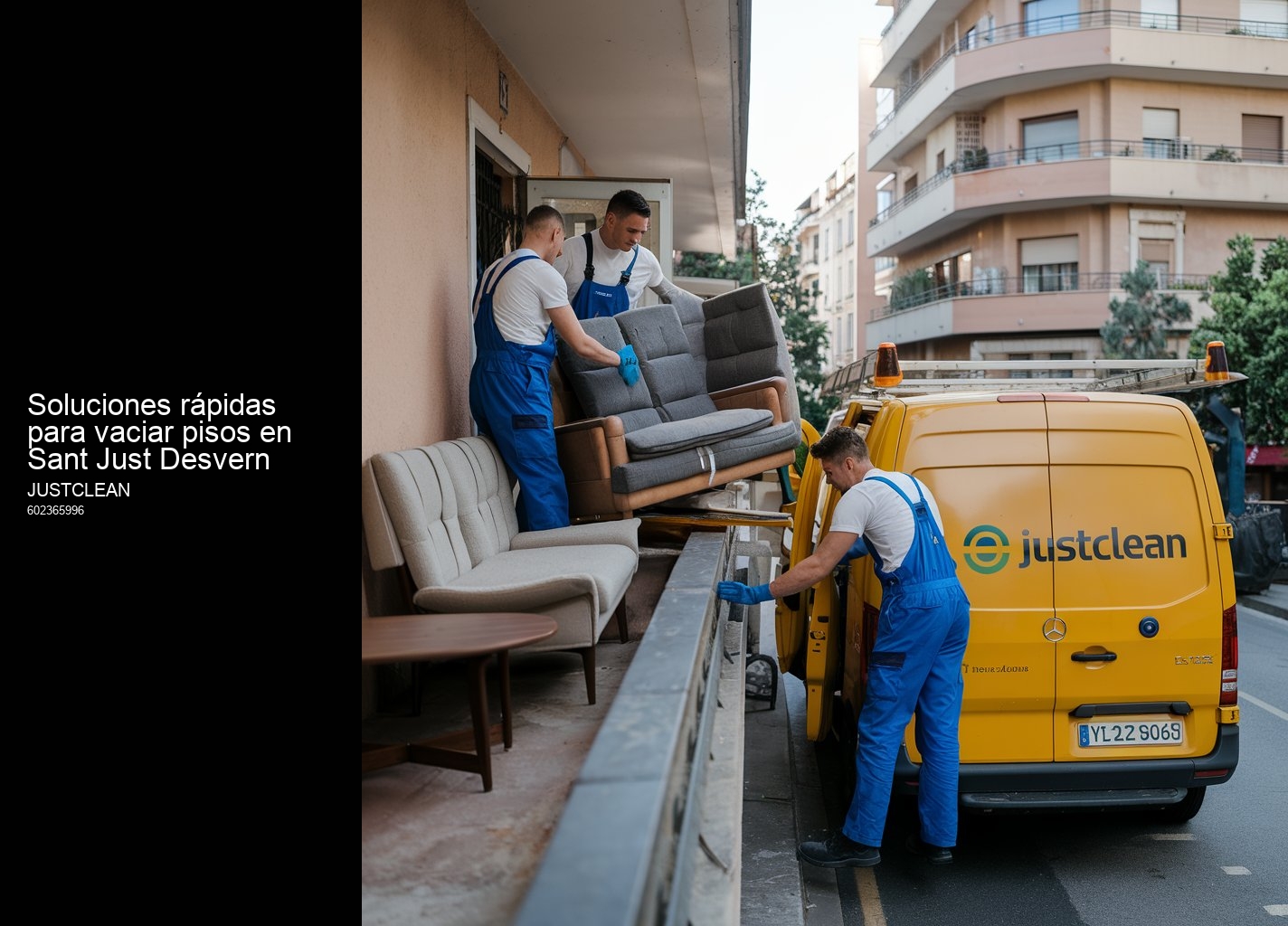 Soluciones rápidas para vaciar pisos en Sant Just Desvern