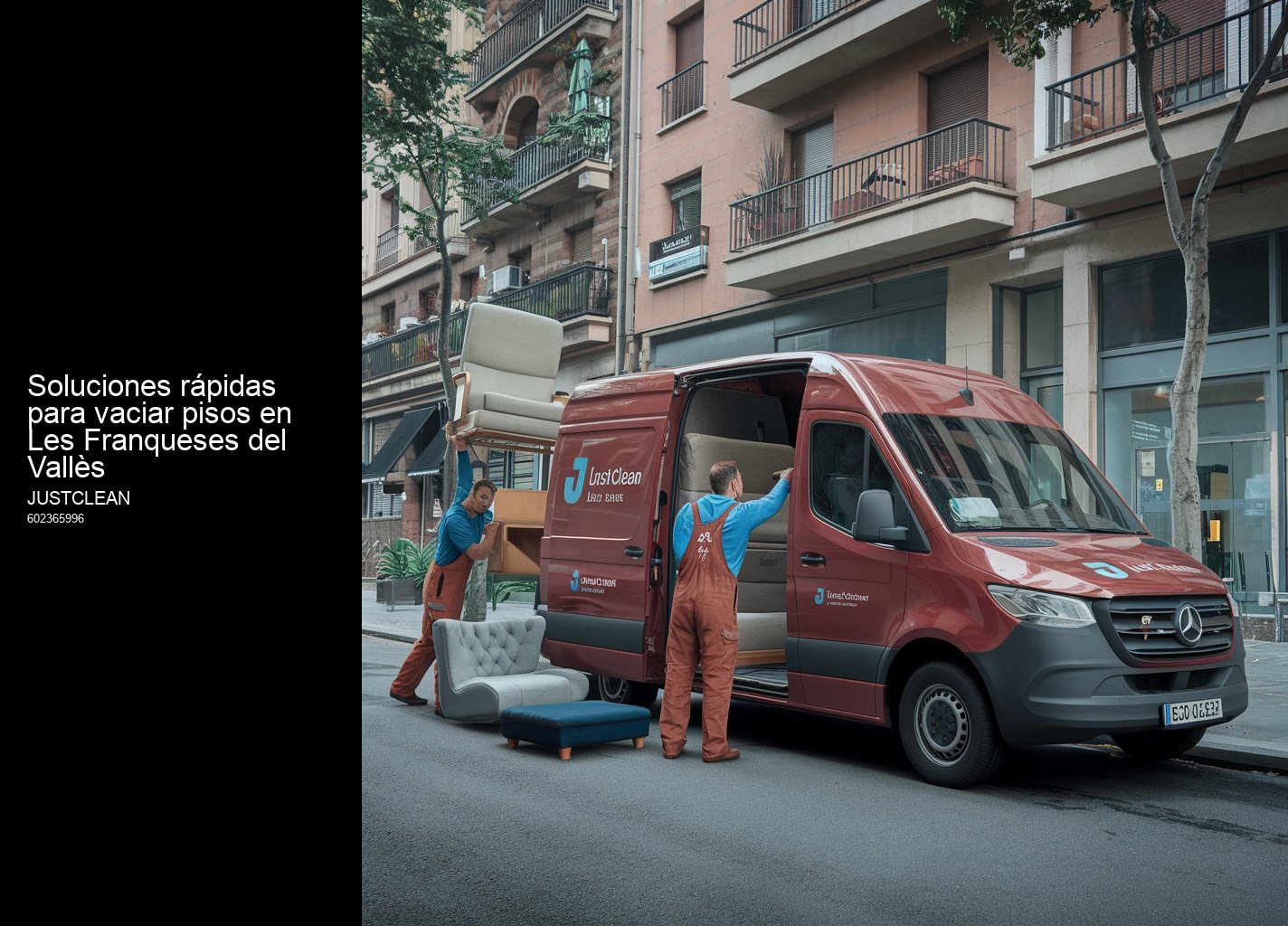 Vaciado de viviendas afectadas por síndrome de Diógenes en Les Franqueses del Vallès