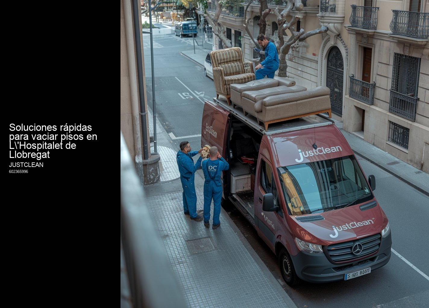 Tipos de muebles usados que compramos en JustClean