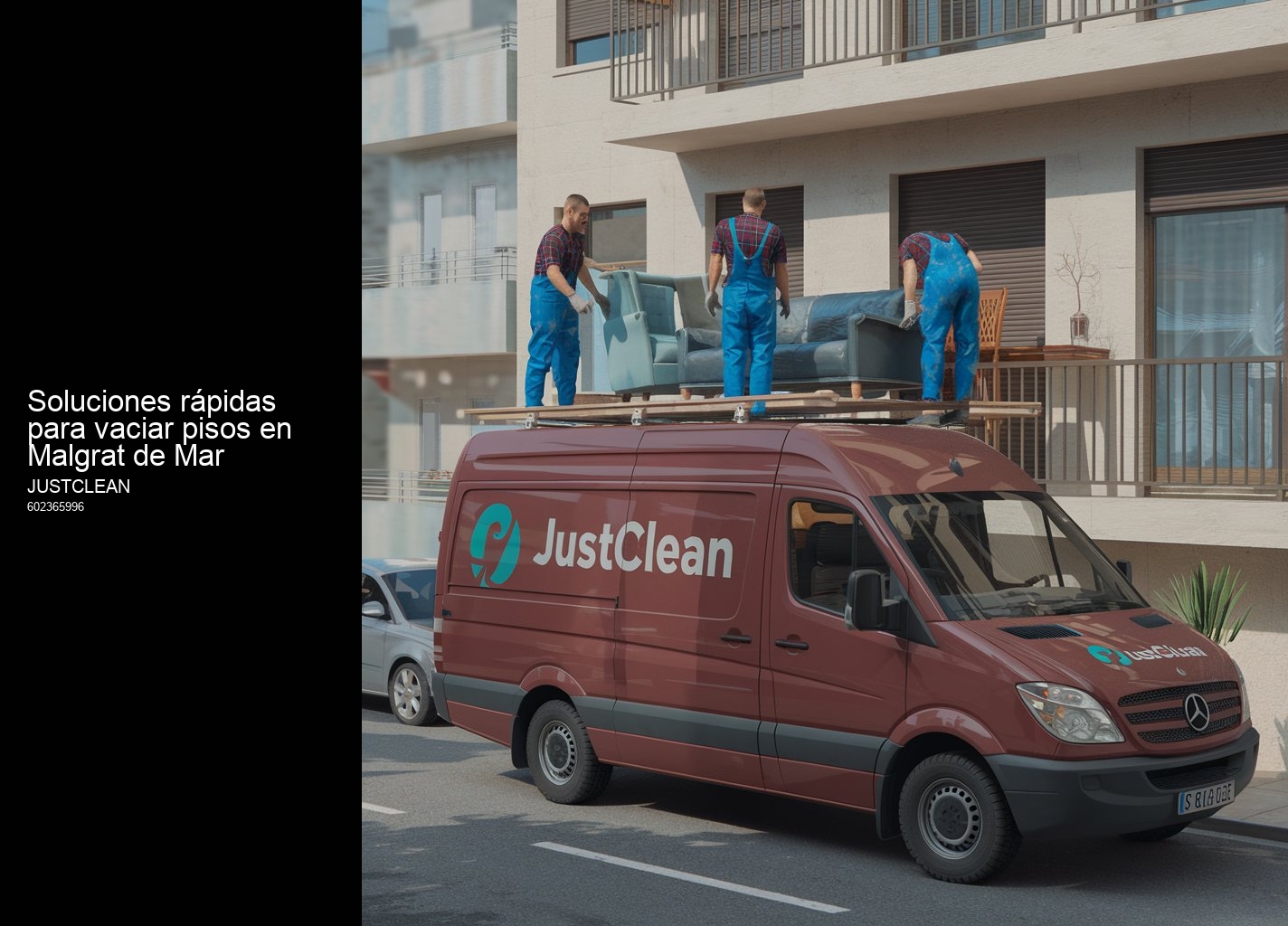 Vaciado de viviendas afectadas por síndrome de Diógenes en Malgrat de Mar