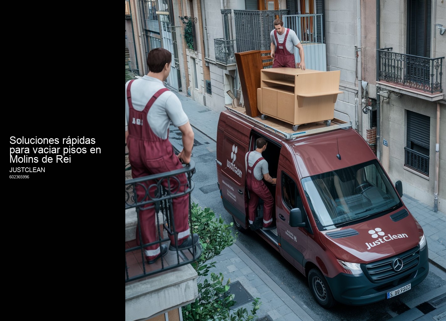 Servicios profesionales para el vaciado de inmuebles con síndrome de Diógenes