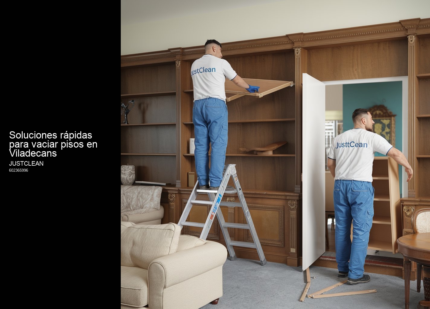 Contáctanos hoy para una evaluación gratuita de tus muebles en Viladecans